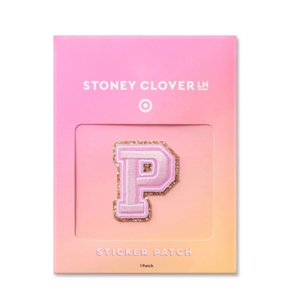 Stoney Clover Lane Letter “P” Patch